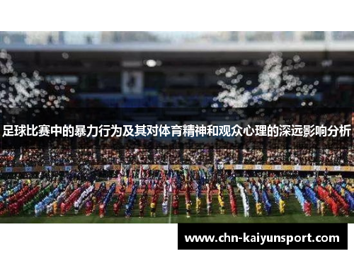 足球比赛中的暴力行为及其对体育精神和观众心理的深远影响分析